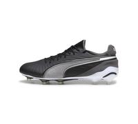 PUMA Chaussures de football KING ULTIMATE FG/AG Unisexe, Chaussures, Noir/Blanc/Cool Dark Gris, 45 45