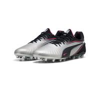 Puma Chaussures De Football King Ultimate Mg Unisexe, Sport, Silver/Noir/Sun Struck, 44 Silver,Black,Sun Struck