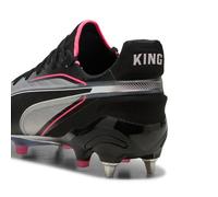 Puma Chaussures De Football King Ultimate Mxsg Unisexe, Chaussures, Silver/Noir/Sun Struck, 43 Silver,Black,Sun Struck