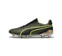 PUMA Chaussures de football KING ULTIMATE x PORSCHE FG/AG Unisexe, Chaussures, Vert, 43 43