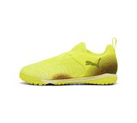 PUMA Chaussures de football mi-hautes sans lacets FUTURE 8 MATCH TT Enfant et Adolescent, Chaussures, Jaune Alert/Noir/Sun Struck, 37 37