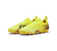 PUMA Chaussures de football sans lacets FUTURE 8 MATCH MG Enfant et Adolescent, Accessoires, Jaune, 38 38