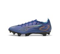 PUMA Chaussures de football ULTRA 5 CARBON SPEED FG Unisexe, Chaussures, Bleu, 42.5 42.5