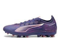 Puma Unisex Adults Ultra 5 Match MG Soccer Shoe, Lapis Lazuli-Puma White-Sunset Glow, 42.5 EU