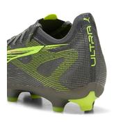 PUMA Ultra 5 Pro FG/AG, Chaussure de Football Unisexe, Matte Aged Silver-Yellow Alert-Sun Struck,