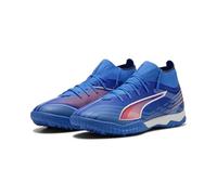 PUMA Chaussures de Football Ultra 6 Match+ TT Unisexe 44, Ultra Blue White Glowing Red