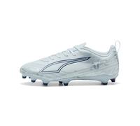 Puma Chaussures de football Unisexe Ultra 6 Play FG/AG Jr Bleu glacé Blanc EU 37 UK 4