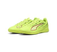 PUMA Chaussures de Football Ultra 6 Play IT Unisexes, Yellow Alert Black-Glowing Red-Lime Squeeze, 41 EU, Yellow Alert PUMA Squeeze Squeeze Noir/Rouge, 41 EU