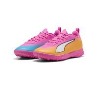PUMA Chaussures de football ULTRA 6 PLAY TT Enfant et Adolescent, Chaussures, Rose, 35 35