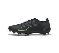 PUMA Chaussures de football ULTRA 6 ULTIMATE FG Unisexe, Chaussures, Noir/Fizzy Light/Vert Terrain, 42 42