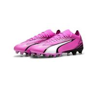 PUMA Chaussures de Football Ultra Match FG/AG 44 Poison Pink White Black