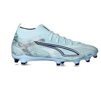 PUMA Chaussures de Football Unisexe Ultra 6 Match+ FG/AG, Bleu Glacial, Bijou Blanc-Bleu, 40 EU, ICY Blue PUMA White Blue Jewel, 40.5 EU