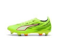 PUMA Chaussures de Football Unisexe Ultra 6 Match MXSG, Yellow Alert Black-Glowing Red-Lime Squeeze, 46 EU, Yellow Alert PUMA Squeeze Squeeze Noir/Rouge, 48.5 EU