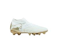 PUMA Chaussures de football unisexes Future 9 Pro Fg/Ag, blanc/beige, 42 EU
