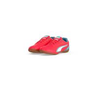 Puma Chaussures de Football Unisexes Truco Iv Ultra Red White Dusty Aqua-Intense Mint