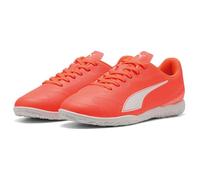 Puma Chaussures de Football Vitoria II It Jr Unisexes pour Enfants, PUMA Rouge Lumineuse Blanche, 38.5 EU