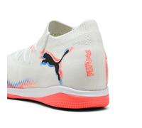 Puma Chaussures De Futsal Future 8 Match Unisexe, Chaussures, Blanc/Noir/Glowing Rouge, 45 White,Black,Glowing Red