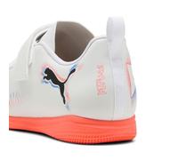 Puma Chaussures De Futsal Future 8 Play Enfant Et Adolescent, Chaussures, Blanc/Noir/Glowing Rouge, 34 White,Black,Glowing Red