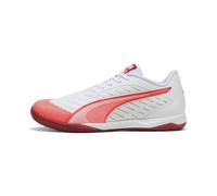 PUMA Chaussures de futsal IBERO IV, Chaussures, Blanc/Glowing Rouge/Dark Crimson, 40.5 40.5