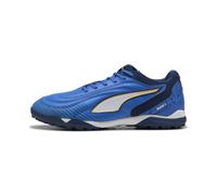 PUMA Chaussures de futsal IBERO TT Unisexe, Chaussures, Mountain Bleu/Blanc/Heat Fire, 40.5 40.5