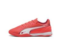 PUMA Chaussures de futsal KING MATCH Unisexe, Chaussures, Glowing Rouge/Blanc/Rouge Fire, 44 44