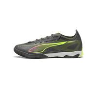 PUMA Chaussures de futsal ULTRA 5 MATCH, Chaussures, Matte Aged Silver/Jaune Alert/Aged Silver, 42.5 42.5
