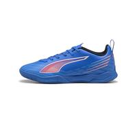 PUMA Chaussures de Futsal Ultra 6 Play Enfant et Adolescent 38, Ultra Blue White Glowing Red