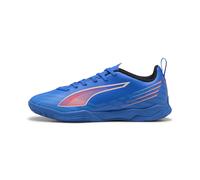 PUMA Chaussures de Football Ultra 6 Play It Jr Unisexes pour Enfant, PUMA Ultra Bleue, Blanche et Rouge, 4.5 UK