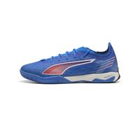 PUMA Chaussures de futsal ULTRA 6 PRO COURT Unisexe, Chaussures, Ultra Bleu/Blanc/Glowing Rouge, 40 40