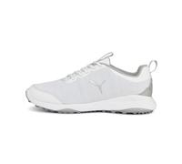 Puma Chaussures de Golf Fusion Pro pour Homme, Puma White Puma Silver Flat Light Gray, 42 EU