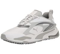 PUMA Homme GS-Fast Chaussure de Golf, Blanc Taille Haute Quiet Sha, 43 EU