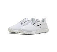 PUMA Chaussures de Golf Ignite Elevate 2 Homme 45, White Black Silver Metallic