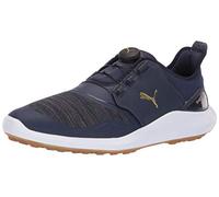 PUMA Chaussures de Golf Ignite Nxt pour Homme, Peacoat PUMA Team Gold PUMA White, 46 EU