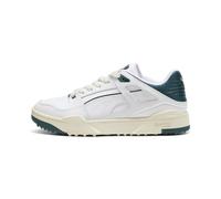 PUMA Chaussures de Golf Slipstream G pour Homme, Puma Blanc Varsity Green, 41 EU