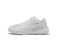 PUMA Chaussures de handball Accelerate 4 Enfant et Adolescent, Chaussures, Blanc, 38.5 38.5