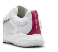 Puma Chaussures De Handball Accelerate Nitro¿ Sqd 4 Femme, Chaussures, Blanc/Berry/Lilac Crush, 37 White,Berry,Lilac Crush