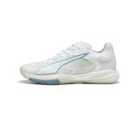 PUMA Chaussures de handball Accelerate NITRO™ SQD 4 Game On Femme, Chaussures, Blanc, 37.5 37.5