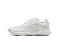 PUMA Chaussures de handball Accelerate NITRO™ SQD 4 Unisexe, Chaussures, Blanc, 35.5 35.5