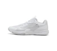 PUMA Mixte Accelerate Pro 4 Chaussure de Terrain intérieur, White Silver, 42.5 EU