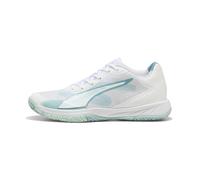 PUMA Chaussures de handball Accelerate Turbo 4 Game On Femme, Chaussures, Blanc, 38.5 38.5