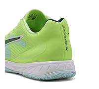Puma Chaussures De Handball Accelerate Turbo 4 Unisexe, Chaussures, Fizzy Light/Vert Terrain/Blanc, 42 Fizzy Light,Green Terrain,White