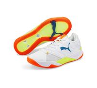 Puma chaussures de handball Accelerate Turbo Nitro, blanc, 44, hommes