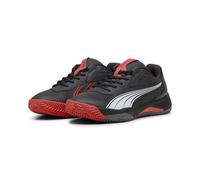 PUMA Chaussures de Padel Nova Court 41 Flat Dark Gray Black Medium Active Red