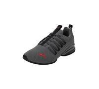 PUMA Chaussures de Running Axelion Refresh Homme 47, Black Cool Dark Gray Red