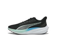 PUMA Chaussures de running Darter Pro, Sport, Noir/Silver/Mint Melt, 40 40
