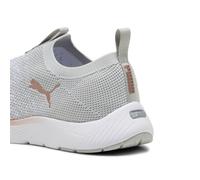 PUMA Chaussures de running femme Softride Remi Slip-on Knit Ash Gris/Blanc/Rose doré 38 EU