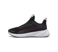 PUMA Chaussures de Running Flyer Lite 4 Enfant et Adolescent 37, Black Fuchsia Glow Pink