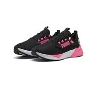 PUMA Chaussures de Running Retaliate 3 Unisexe 40.5, Black Sun Struck White Pink
