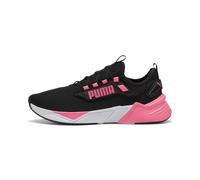 PUMA Chaussures de Running Retaliate 3 Unisexe 38.5, Black Sun Struck White Pink