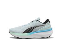 PUMA Chaussures de Course sur Route Unisexe Scend Pro 2, Sea Glass PUMA Black PUMA Silver Mint Melt Speed Blue, 42 EU